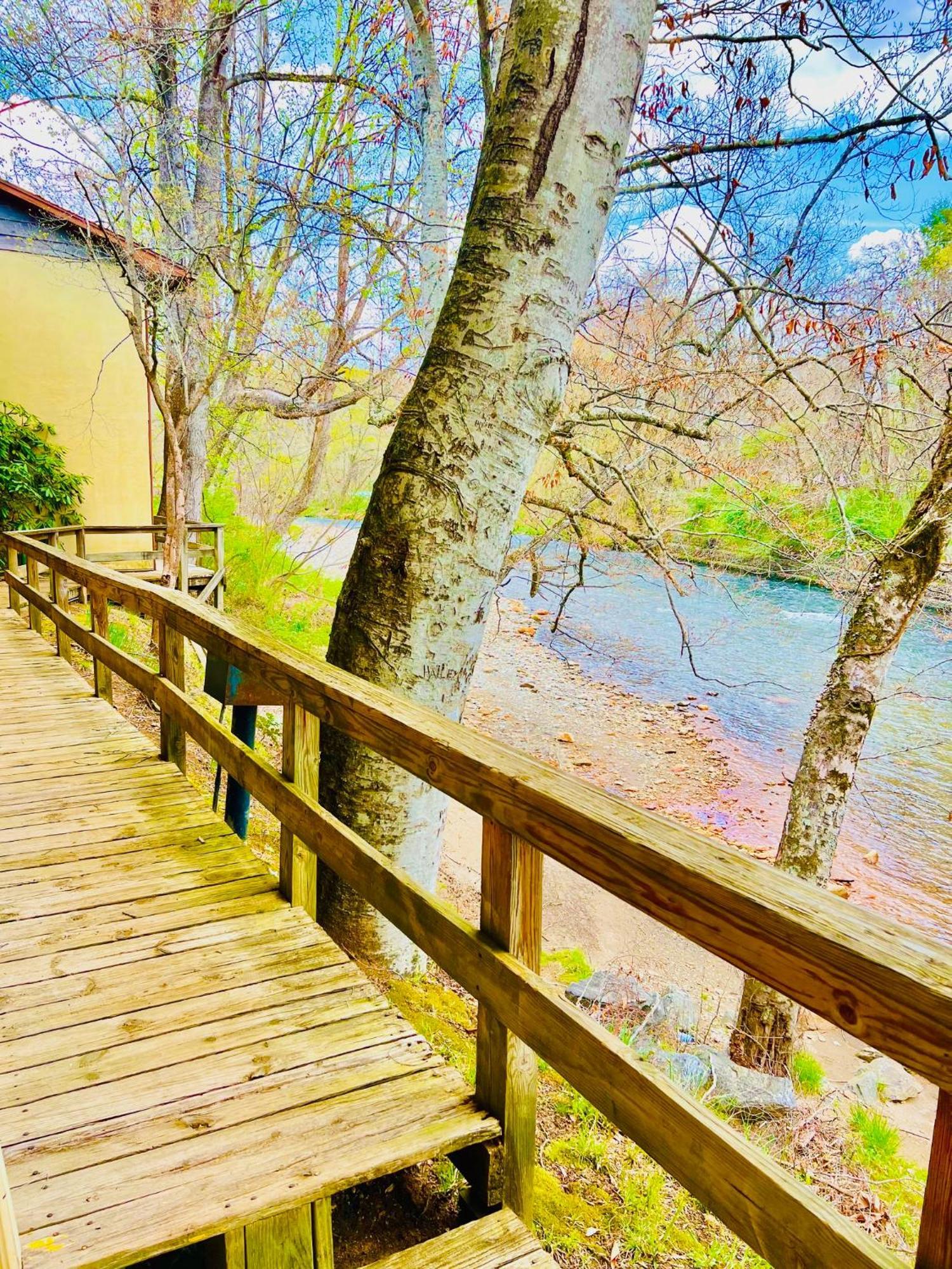 Newfound Lodge On The River Cherokee Exteriör bild